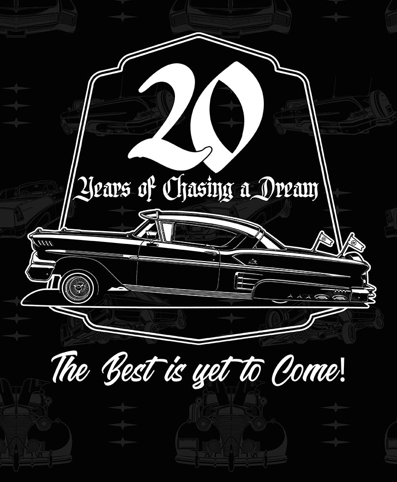 20-Years of chasing a Dream - HARDCOVER BOOK